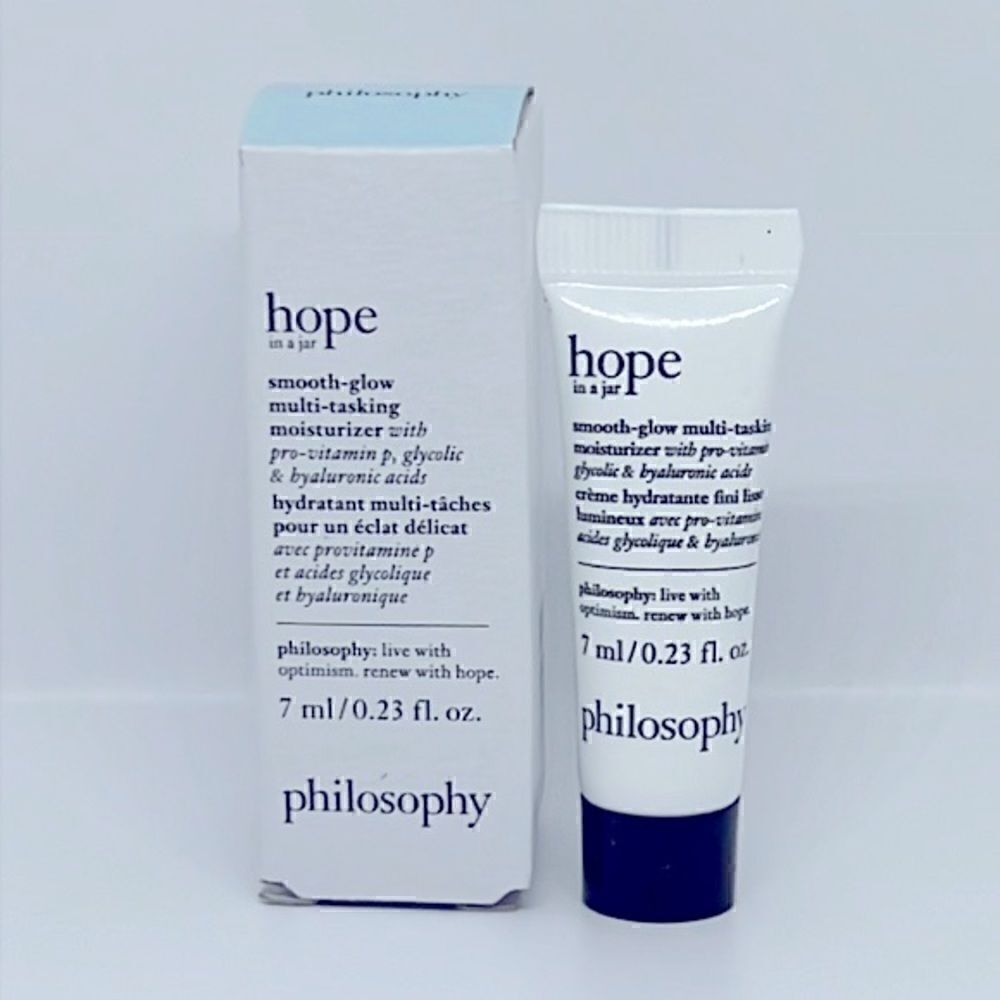 $5🌟 Philosophy Hope In A Jar Smooth Glow Multitasking Moisturizer